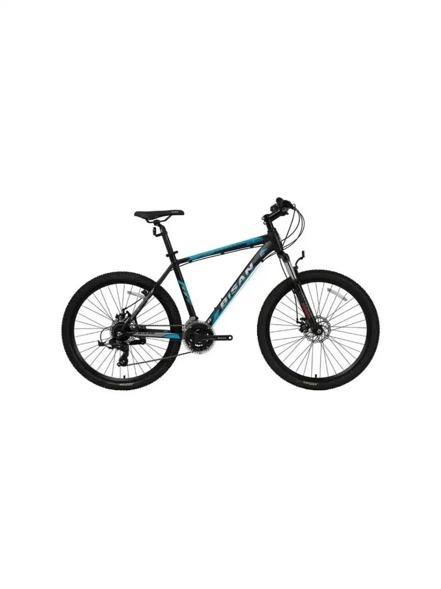 BİSAN MTX 7050 ERKEK DAĞ BİSİKLETİ 48CM MD 29 JANT 21 VİTES MAT SİYAH MAVİ