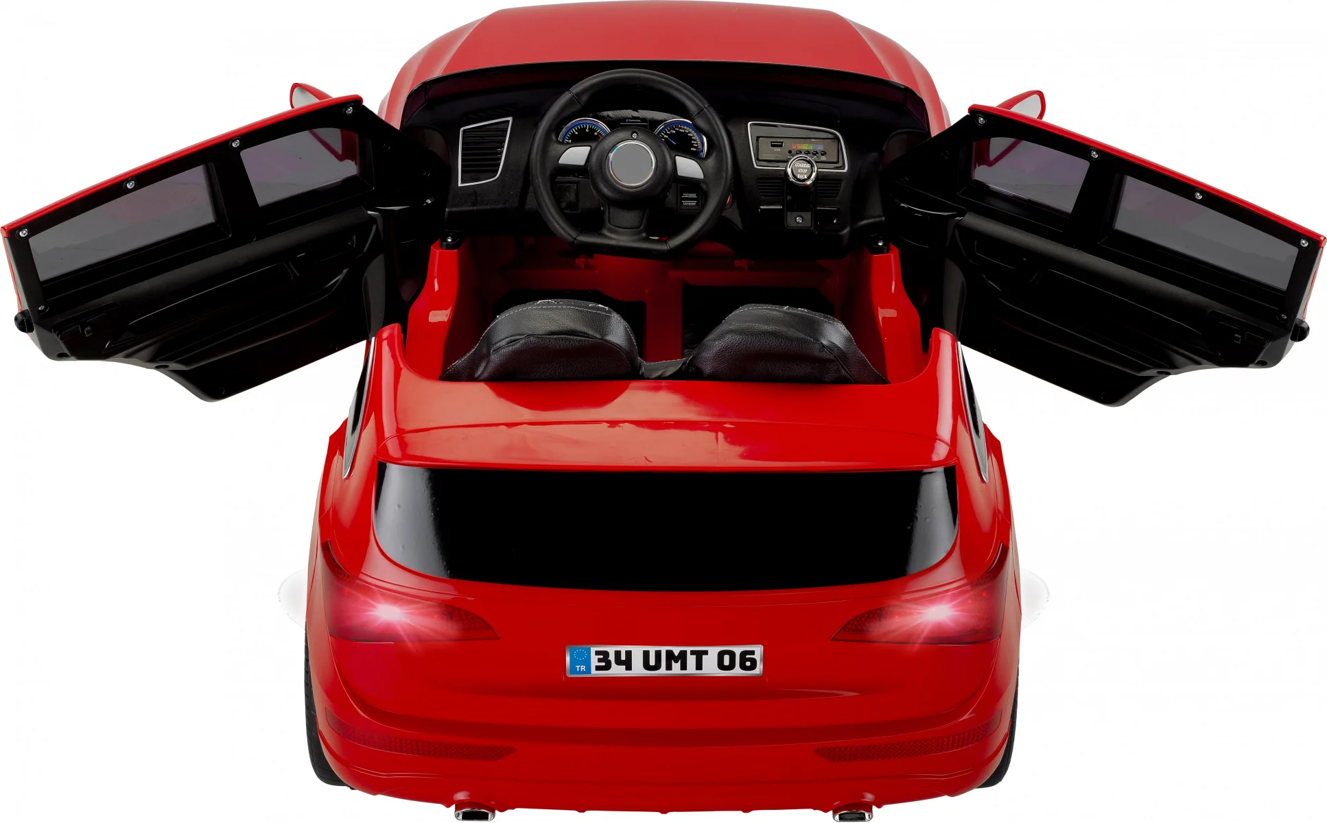 BABYHOPE 437 Q-SUV JEEP 12V AKÜLÜ ARABA KIRMIZI