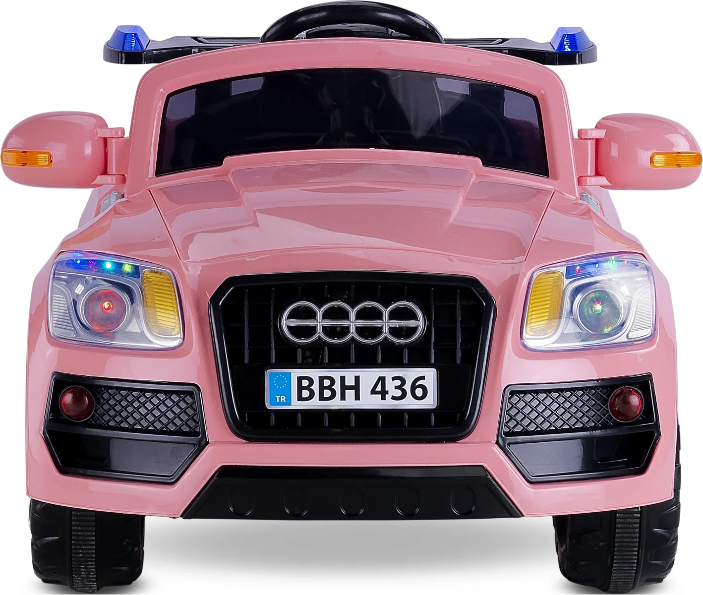 BABYHOPE 436 KUMANDALI 12V AKÜLÜ ARABA PASTEL PEMBE