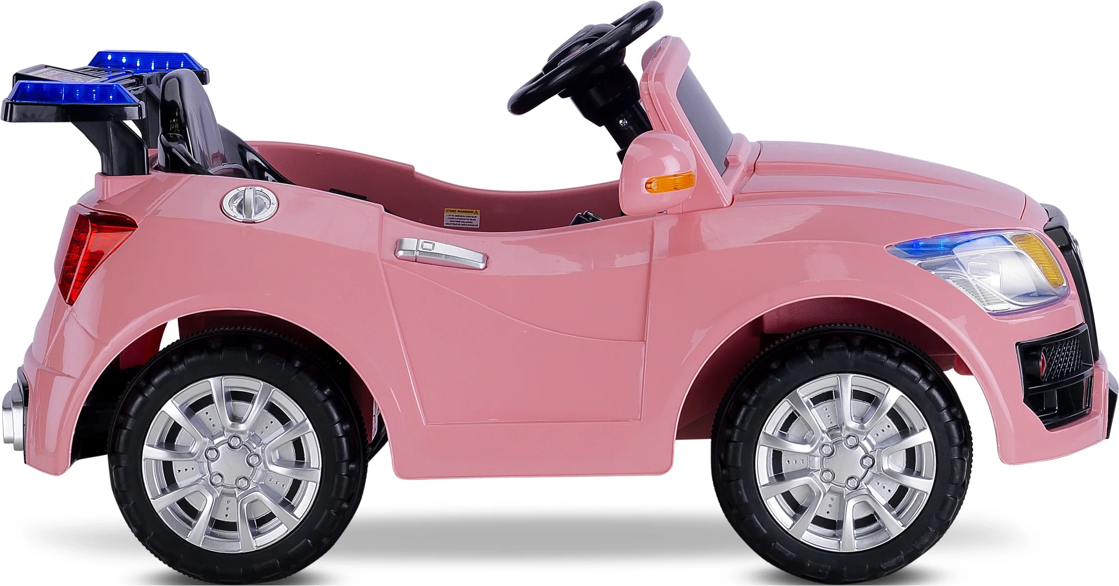 BABYHOPE 436 KUMANDALI 12V AKÜLÜ ARABA PASTEL PEMBE
