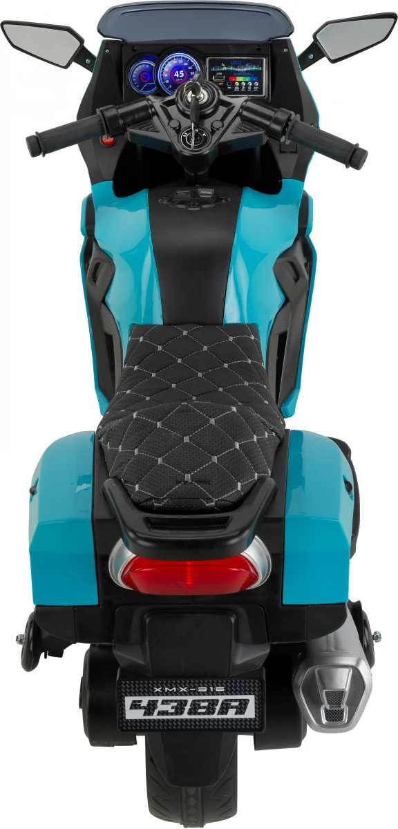 BABYHOPE 438A XMX-316 12V LEDLİ AKÜLÜ MOTOR TURKUAZ