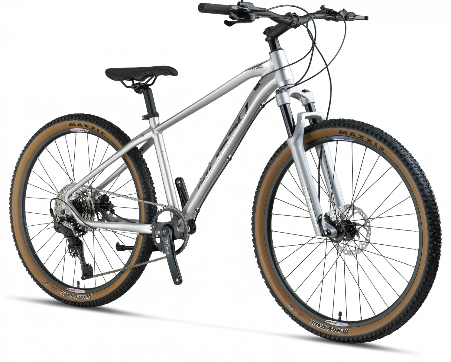 MOSSO CHROME EDITION-27 CUES ERKEK DAĞ BİSİKLETİ 457H HD 27.5 JANT 11 VİTES SİLVER CHROME