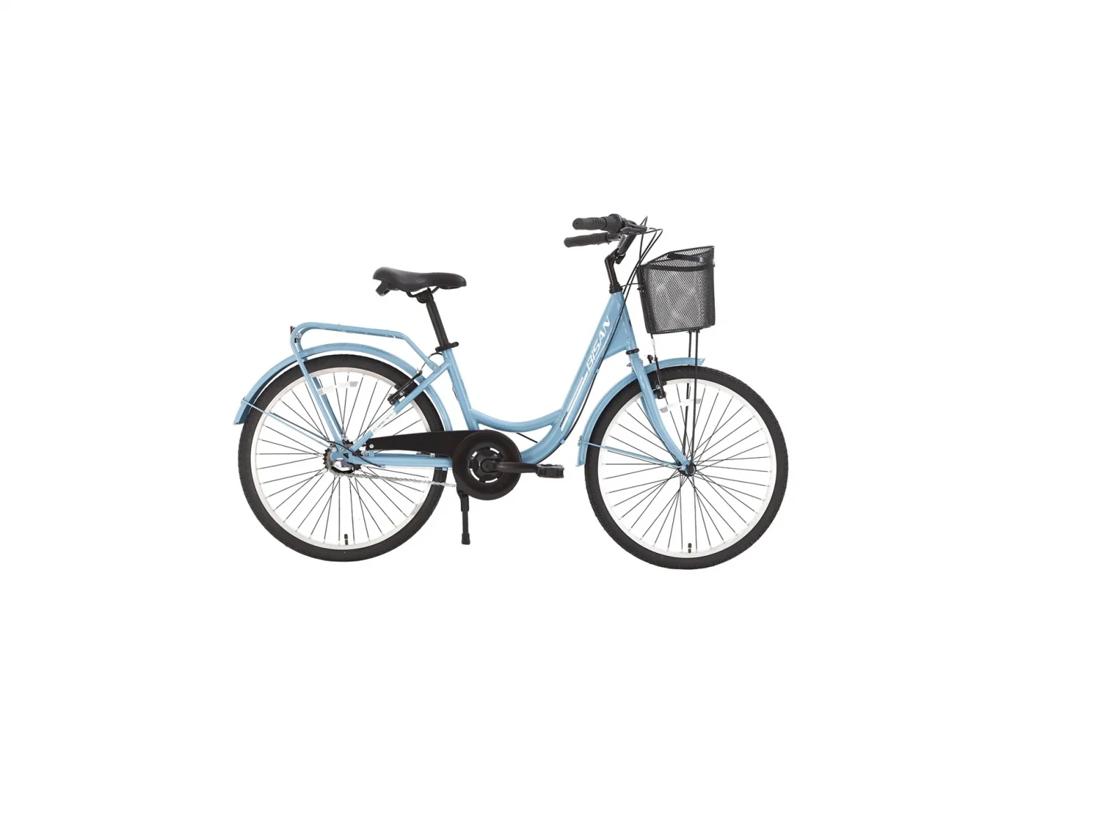 BİSAN SORRENTO KADIN ŞEHİR BİSİKLETİ 44CM V 26 JANT 3 VİTES BEBE MAVİ SİLVER