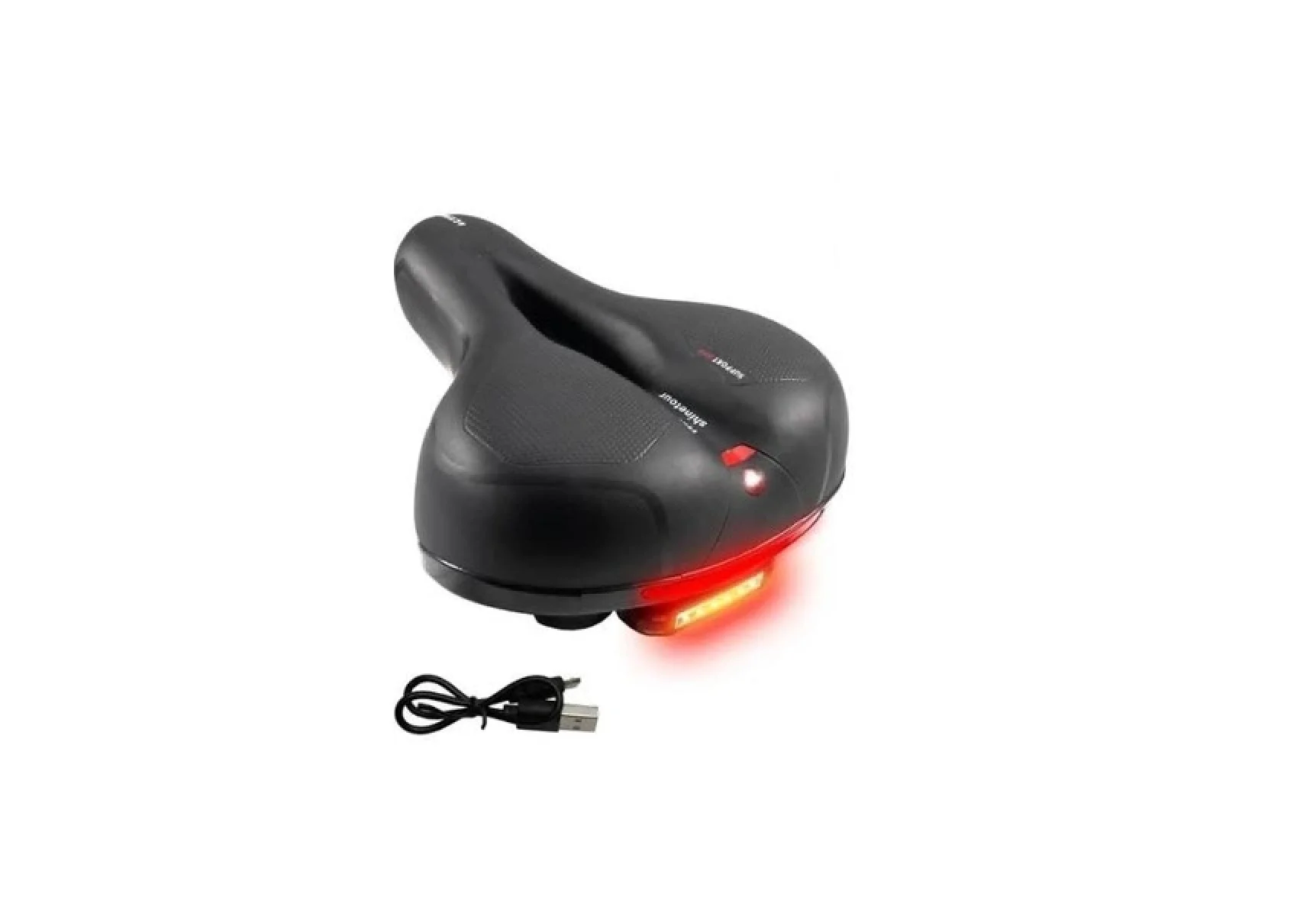 FORTE GT XBYC 1798 IŞIKLI GENİŞ SELE SİYAH