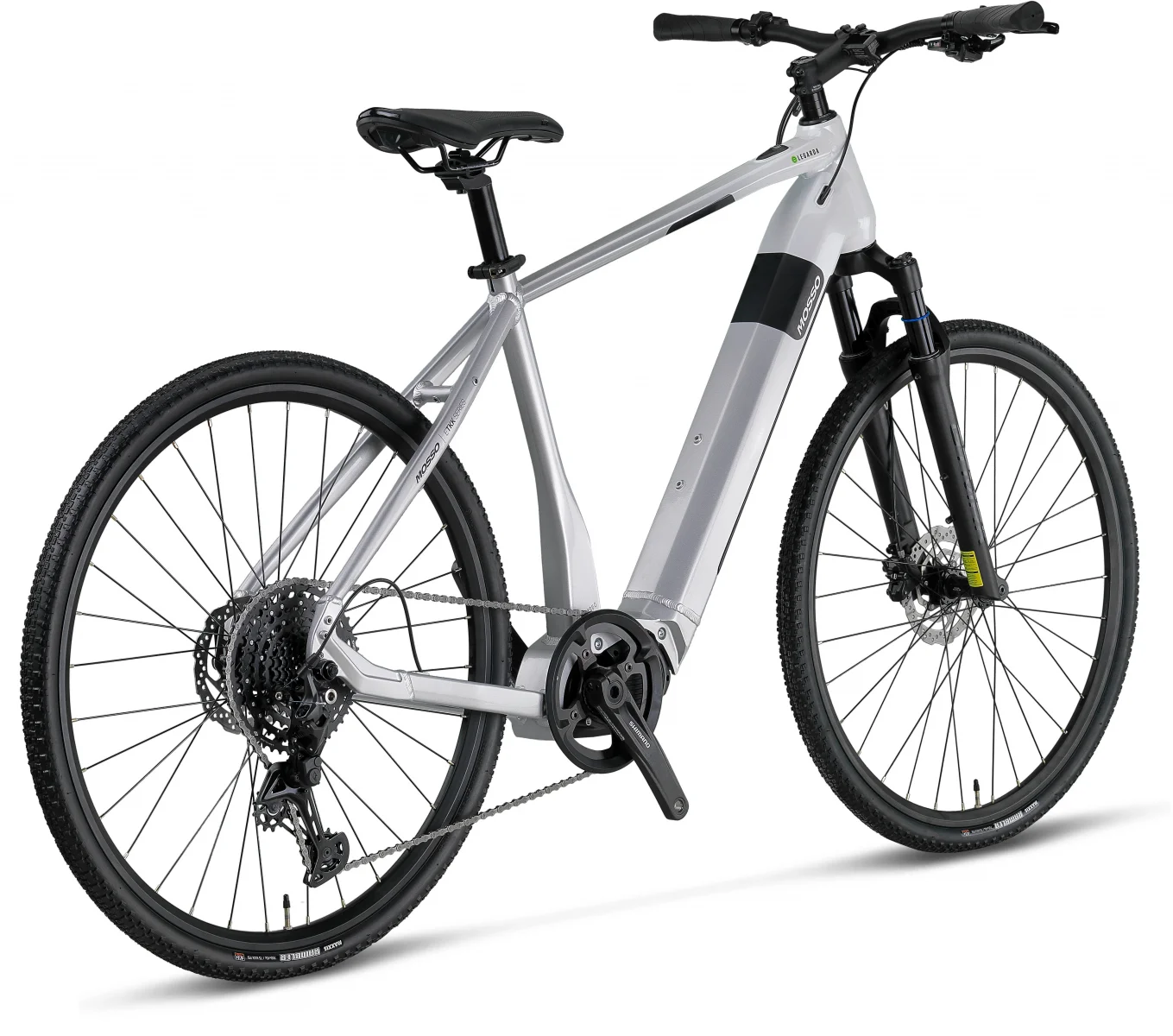 MOSSO E-LEGARDA ELEKTRİKLİ ŞEHİR BİSİKLET 520H HYD 28 JANT 10 VİTES WHITE SILVER