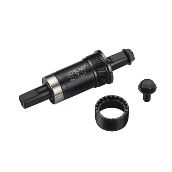 NECO BİSİKLET KASET ORTA YATAK RULMANLI 126MM KUTULU SİYAH YTK-209