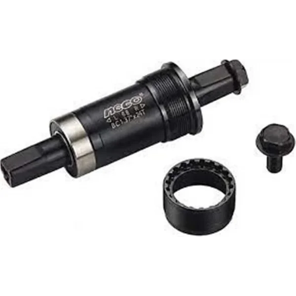 NECO BİSİKLET KASET ORTA YATAK RULMANLI 122MM KUTULU SİYAH YTK-206