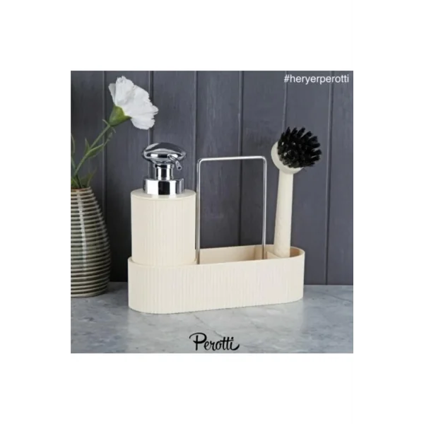 PEROTTİ MUTFAK SETİ SİLVER OVAL KREM LISBONE 13185