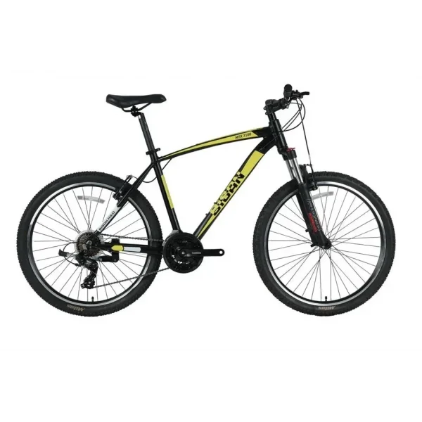 BİSAN MTX 7100 ERKEK DAĞ BİSİKLETİ 48CM V 27.5 JANT 21 VİTES MAT SİYAH SARI