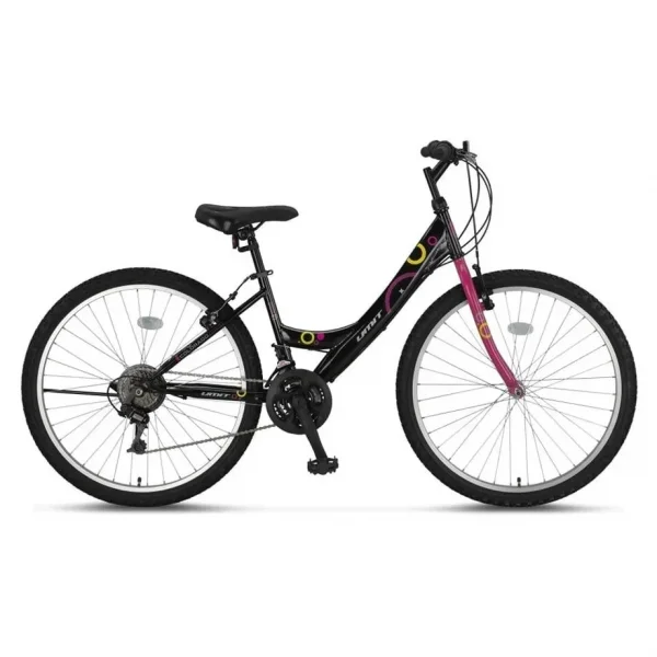 ÜMİT 2600 COLORADO KADIN DAĞ BİSİKLETİ V 26 JANT 21 VİTES SİYAH PEMBE
