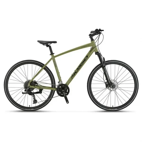 MOSSO LEGARDA-PRO-X18-MSM ERKEK ŞEHİR BİSİKLETİ 510H HD 28 JANT 18 VİTES YEŞİL SİYAH