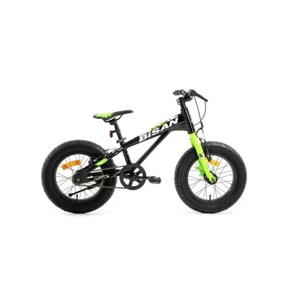BİSAN LIMIT ERKEK ÇOCUK BİSİKLETİ 23CM V 16 JANT SİYAH YEŞİL