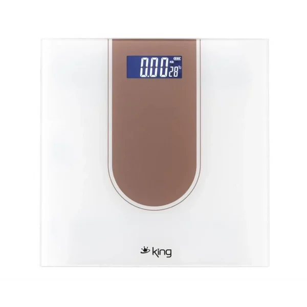 KİNG HERA DİJİTAL CAM BANYO BASKÜLÜ HBB-820 BEYAZ