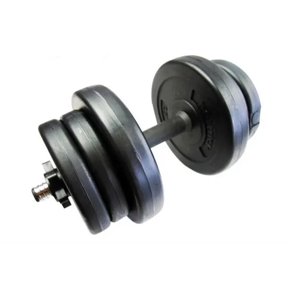 HATTRICK HDS10 DAMBIL SET PVC 10,5 KG SİYAH