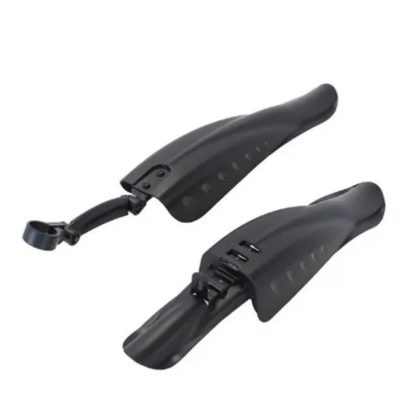 BİSİKLET SPOR ÇAMURLUK MTB İÇİN ÖN-ARKA APARATLI PLASTİK SİYAH CMR-105