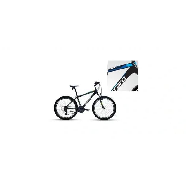CARRARO SPEED 260 ERKEK DAĞ BİSİKLETİ 410H V 26 JANT 21 VİTES MAT SİYAH MAVİ KOYU MAVİ