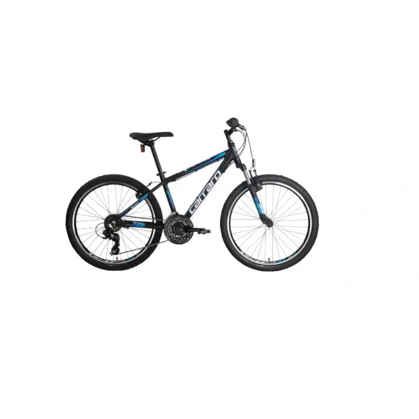 CARRARO SPEED 240 ERKEK DAĞ BİSİKLETİ 360H V 24 JANT 21 VİTES MAT SİYAH MAVİ KOYU MAVİ