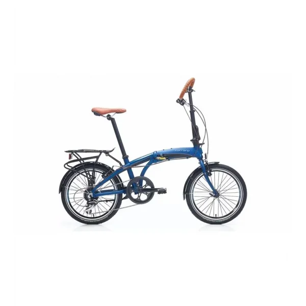 CARRARO FLEXI COMFORT KATLANIR BİSİKLET 320H V 20 JANT 8 VİTES MAT NAVY MAVİ PARLAK SİYAH BAKIR MAVİ