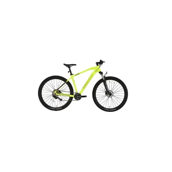 BİSAN MTX 7500 CUES ERKEK DAĞ BİSİKLETİ 48 CM HD 29 JANT 20 VİTES NEON SARI BEYAZ SİYAH