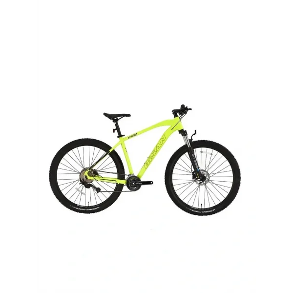BİSAN MTX 7500 CUES ERKEK DAĞ BİSİKLETİ 48CM HD 27.5 JANT 20 VİTES NEON SARI BEYAZ SİYAH