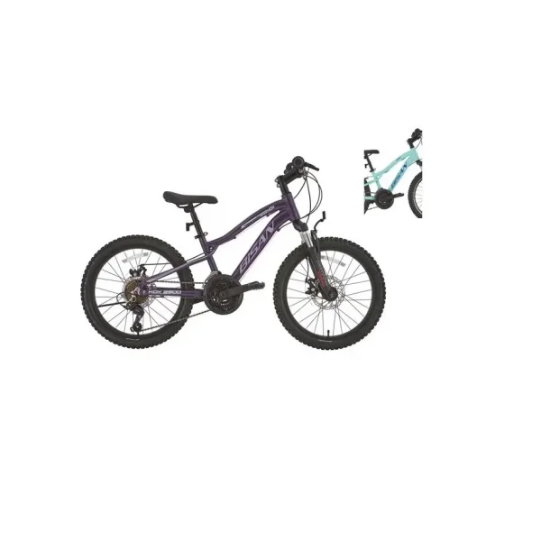BİSAN KDX 2500-D KIZ ÇOCUK BİSİKLETİ 28CM MD 20 JANT 21 VİTES TURKUAZ MAVİ BEYAZ