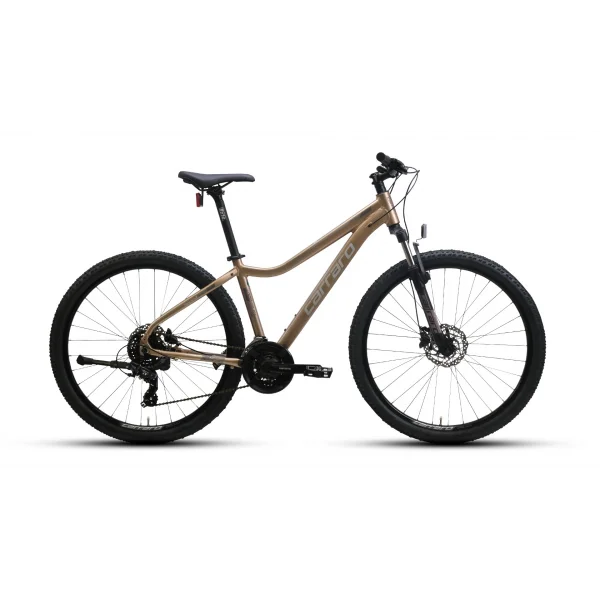 CARRARO SPEED 721 KADIN DAĞ BİSİKLETİ 406H HD 27.5 JANT 21 VİTES BRONZ KAHVE GÜMÜŞ