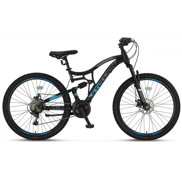 ÜMİT 2759 STALLION-MSD-2D ERKEK DAĞ BİSİKLETİ 430H 27.5 JANT 21 VİTES BLACK BLUE