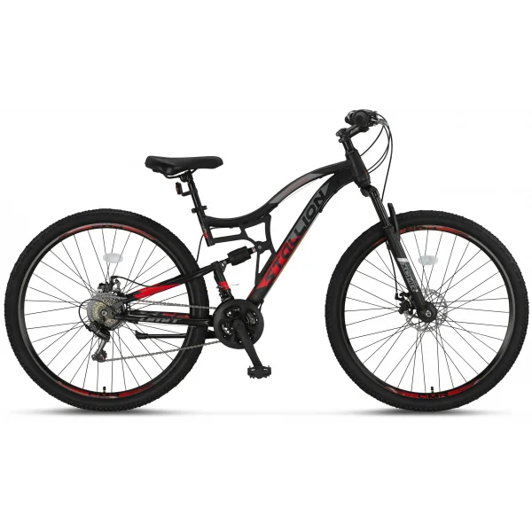 ÜMİT 2759 STALLION-MSD-2D ERKEK DAĞ BİSİKLETİ 430H 27.5 JANT 21 VİTES BLACK RED