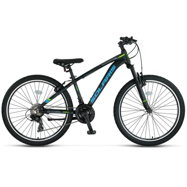 ÜMİT 2450 SOLARIS ERKEK DAĞ BİSİKLETİ 304H V 24 JANT 21 VİTES BLACK BLUE GREEN