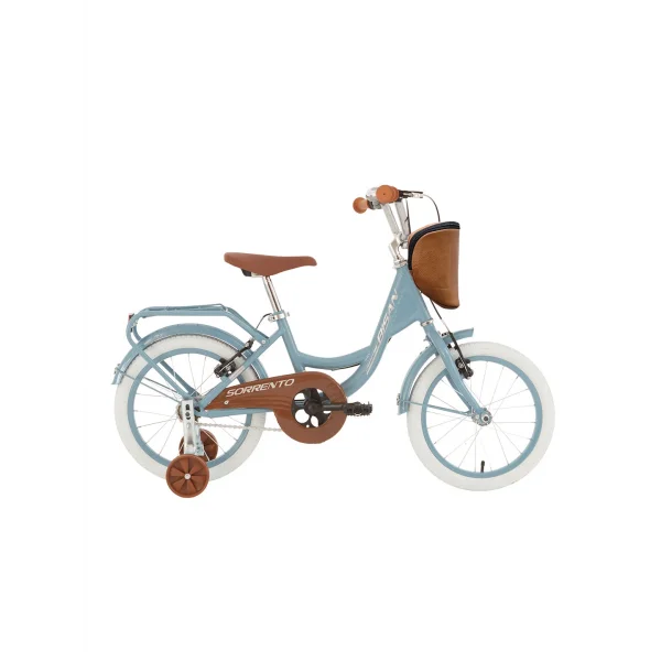 BİSAN SORRENTO-S KIZ ÇOCUK BİSİKLETİ 26CM 16 JANT BEBE MAVİ SİLVER