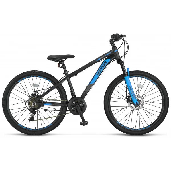 ÜMİT 2678 MOTION M-2D ERKEK DAĞ BİSİKLETİ 356H 26 JANT 21 VİTES SİYAH MAVİ