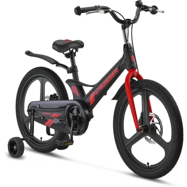 ÜMİT 2017 CROSSER 2D ERKEK ÇOCUK BİSİKLETİ MD 20 JANT SİYAH KIRMIZI