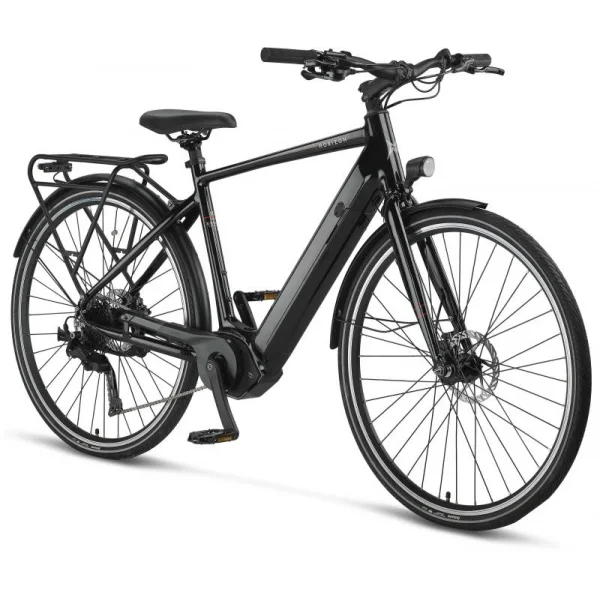 MOSSO HORIZON ELEKTRİKLİ ŞEHİR BİSİKLET 500H HYD 28 JANT 9 VİTES SİYAH