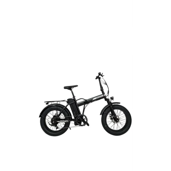 MOSSO VALTHERA-RR ELEKTRİKLİ KATLANIR BİSİKLET 420H MD 20 JANT 7 VİTES MAT SİYAH GÜMÜŞ