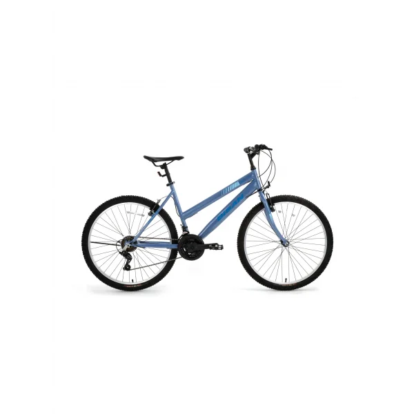 BİSAN DISCOVER KADIN DAĞ BİSİKLETİ 42CM V 26 JANT 21 VİTES METALİK MAVİ MAVİ