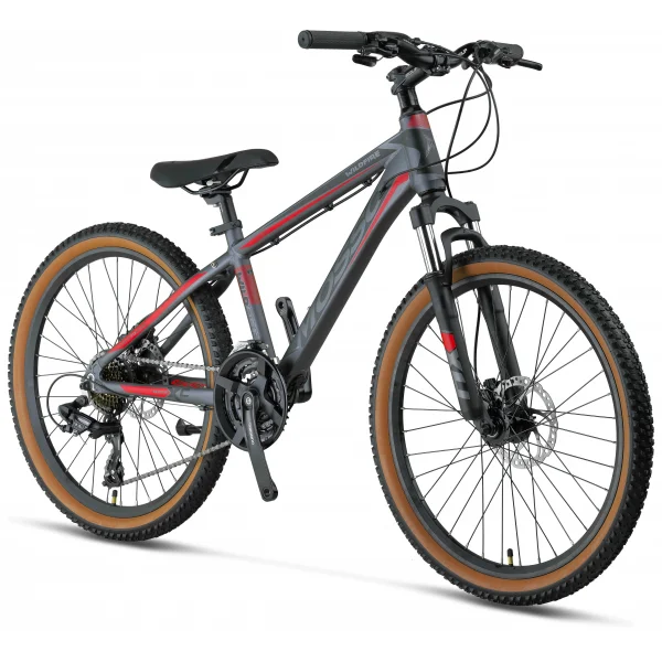MOSSO WILDFIRE M-24-HD ERKEK DAĞ BİSİKLETİ 330H 24 JANT 21 VİTES MAT ANTRASİT
