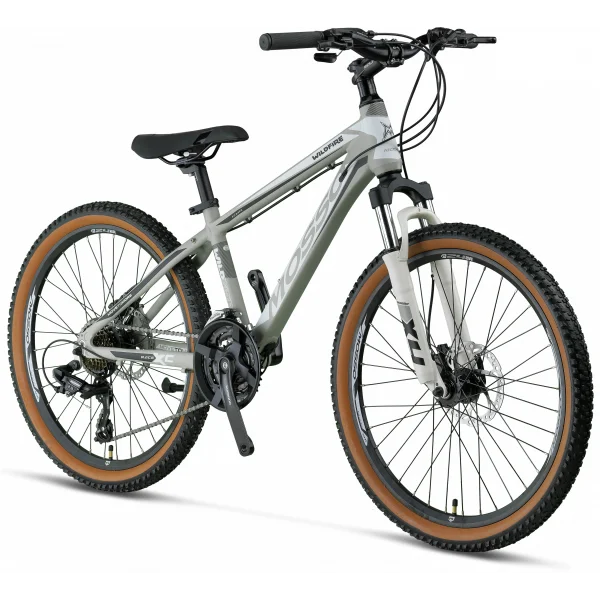 MOSSO WILDFIRE M-24-HD ERKEK DAĞ BİSİKLETİ 330H 24 JANT 21 VİTES MAT GRİ