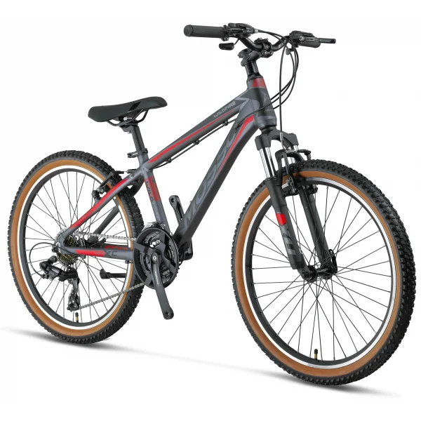 MOSSO WILDFIRE M-24-V ERKEK DAĞ BİSİKLETİ 330H 24 JANT 21 VİTES MAT ANTRASİT