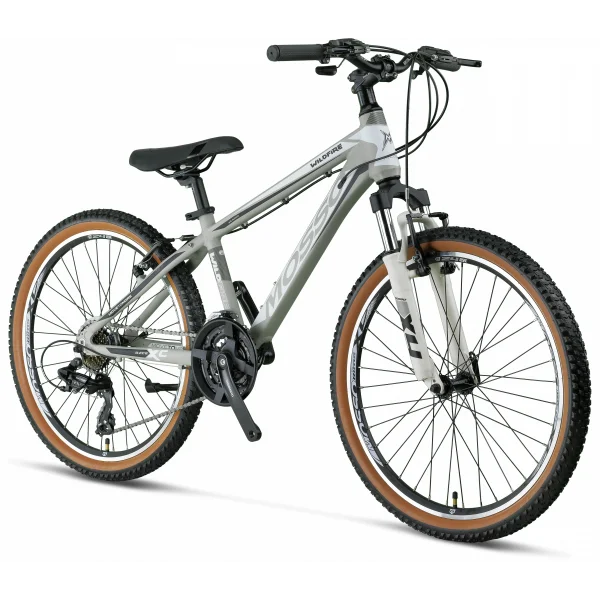 MOSSO WILDFIRE M-24-V ERKEK DAĞ BİSİKLETİ 330H 24 JANT 21 VİTES MAT GRİ