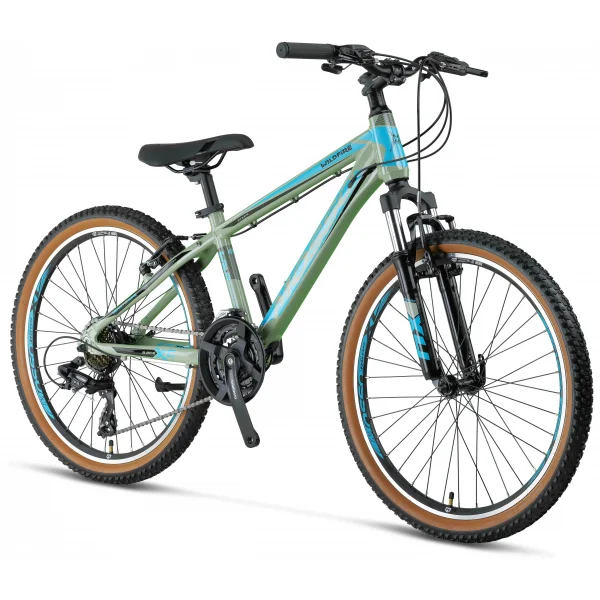 MOSSO WILDFIRE M-24-V ERKEK DAĞ BİSİKLETİ 330H 24 JANT 21 VİTES MAT YEŞİL