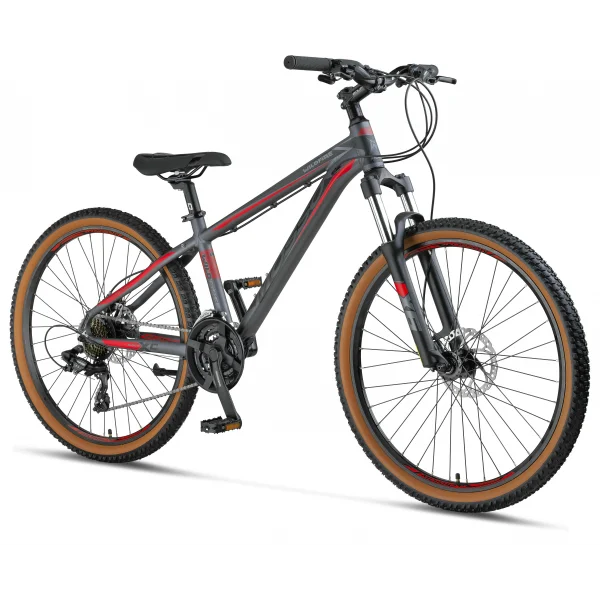 MOSSO WILDFIRE M-26-H ERKEK DAĞ BİSİKLETİ 355H HD 26 JANT 21 VİTES MAT ANTRASİT
