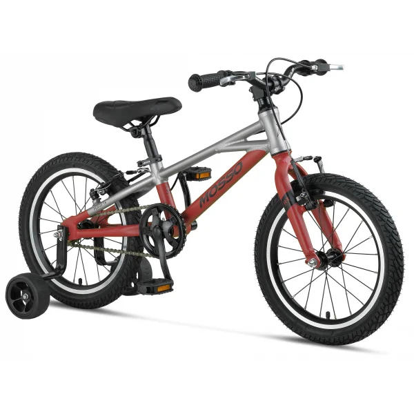 MOSSO DEMARCH M-16-V ERKEK ÇOCUK BİSİKLETİ  177H 16 JANT GREY RED