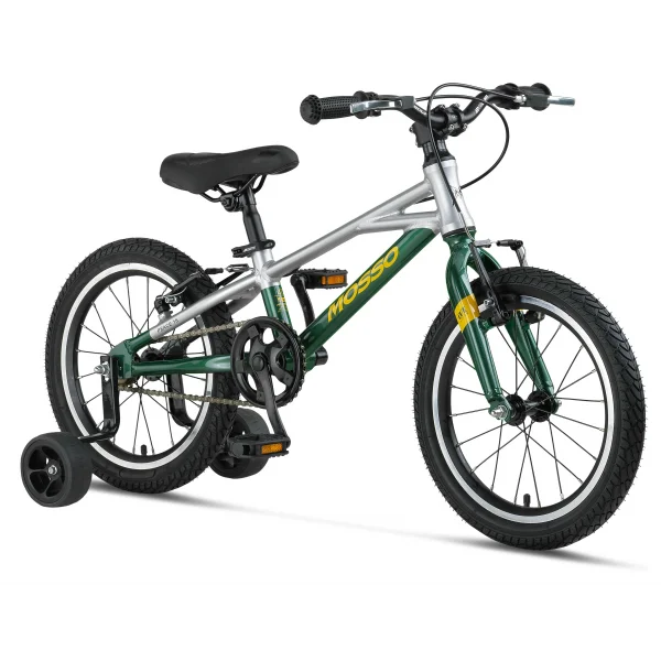 MOSSO DEMARCH M-16-V ERKEK ÇOCUK BİSİKLETİ  177H 16 JANT SİLVER GREEN