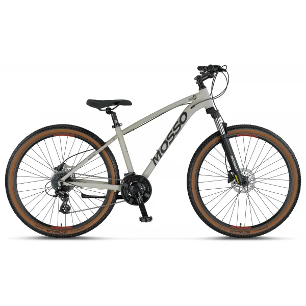 MOSSO RACELINE-27-HD ERKEK DAĞ BİSİKLETİ 406H 27,5 JANT 24 VİTES MATT SAND GREY