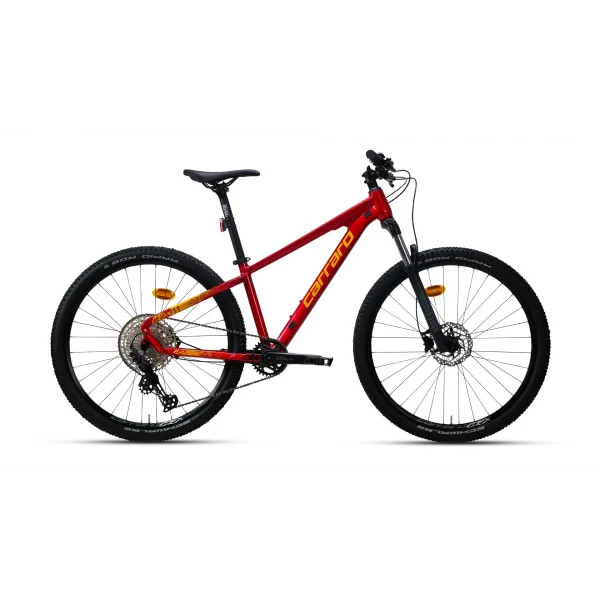 CARRARO CRX 711 ERKEK DAĞ BİSİKLETİ 360H HD 27.5 JANT 11 VİTES KROM KIRMIZI ŞEFTALİ