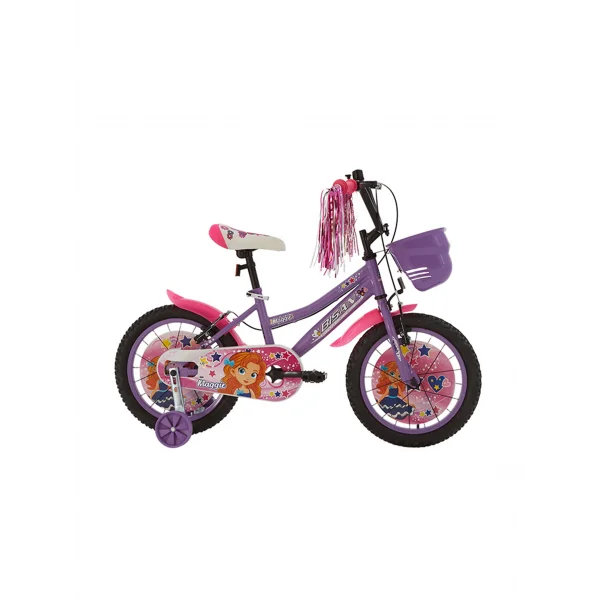 BİSAN MAGGIE KIZ ÇOCUK BİSİKLETİ 26CM V 16 JANT LİLA BEYAZ