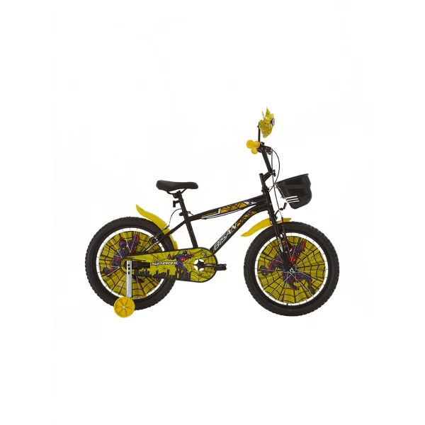 BİSAN SPARK ERKEK ÇOCUK BİSİKLETİ 30 CM V 20 JANT MAT SİYAH SARI