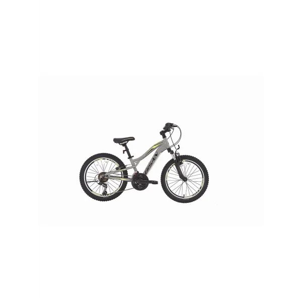 BİSAN BUFFALO ERKEK DAĞ BİSİKLETİ 30CM V 24 JANT 18 VİTES AÇIK GRİ SİYAH SARI