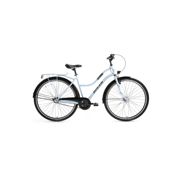 BİSAN BELLA KADIN ŞEHİR BİSİKLETİ 42CM V 26 JANT 3 VİTES BUZ MAVİ SİYAH