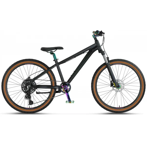 MOSSO RAINBOW 26 CUES HD ERKEK DAĞ BİSİKLETİ 356H 26 JANT 9 VİTES MAT BLACK